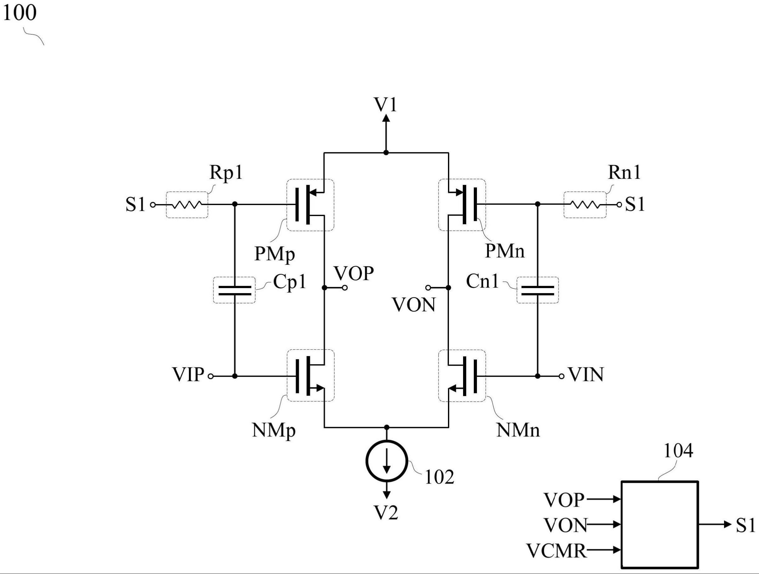 放大器及其共模电压的控制方法与流程