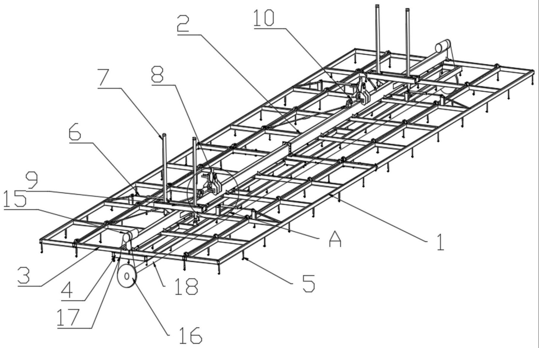 一种高速铁路预制箱梁钢筋网的专用吊具及吊运方法与流程