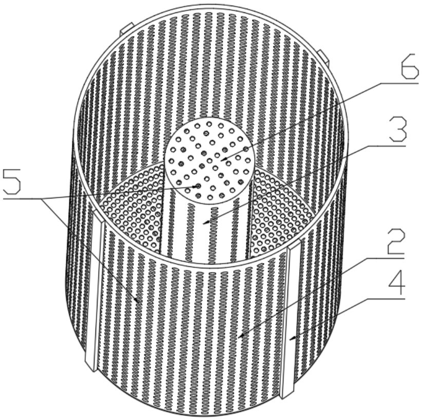 一种八篮烘箱用烘筒的制作方法