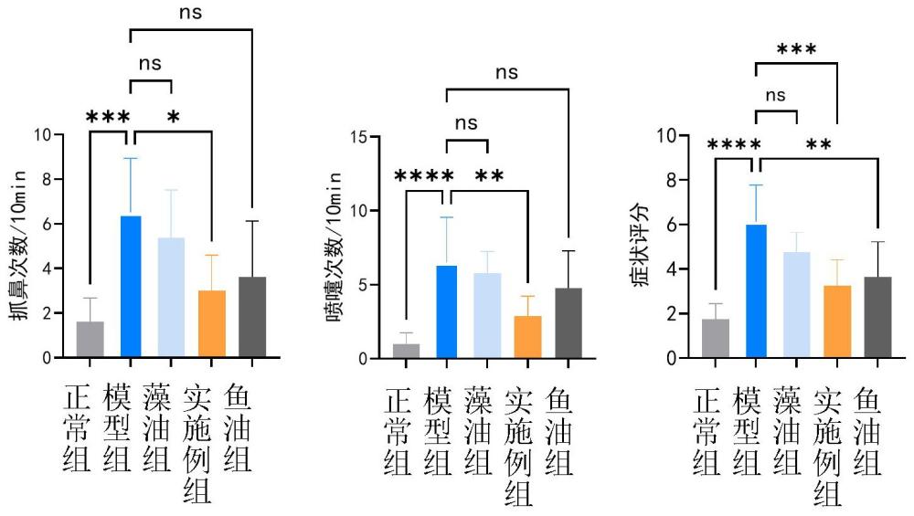 一种改善过敏反应的组合物及其应用的制作方法