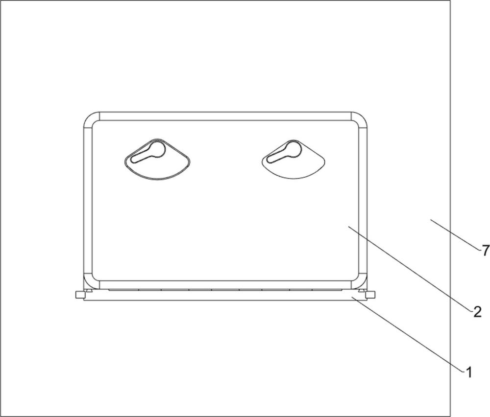 一种船体甲板舱口盖防坠落安全装置的制作方法