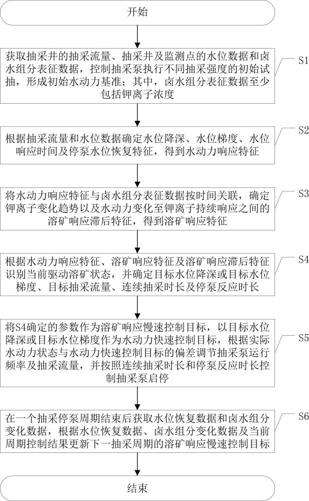 一种大埋深低品位钾矿的自然驱动溶矿的溶采控制方法及相关装置与流程