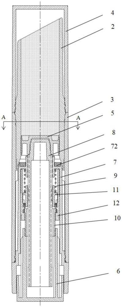 一种按压出料的化妆品容器的制作方法