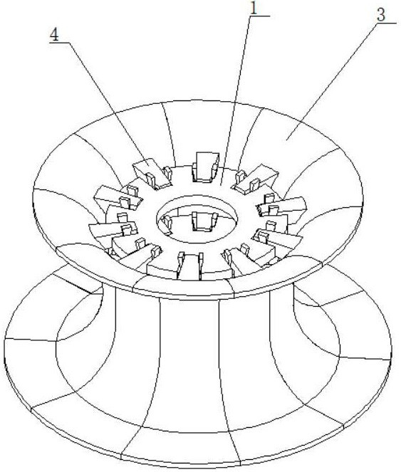 一种异形面透视模板的制作方法