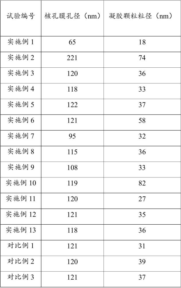 一种基于核孔膜与凝胶灌注复合的滤膜及其制备方法与流程