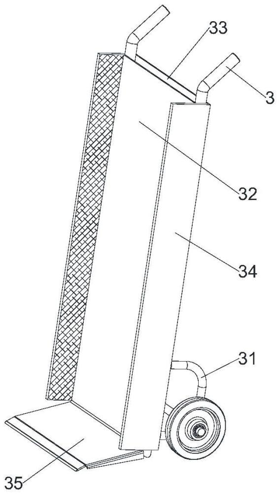 一种紧固件塑料箱转运推车的制作方法