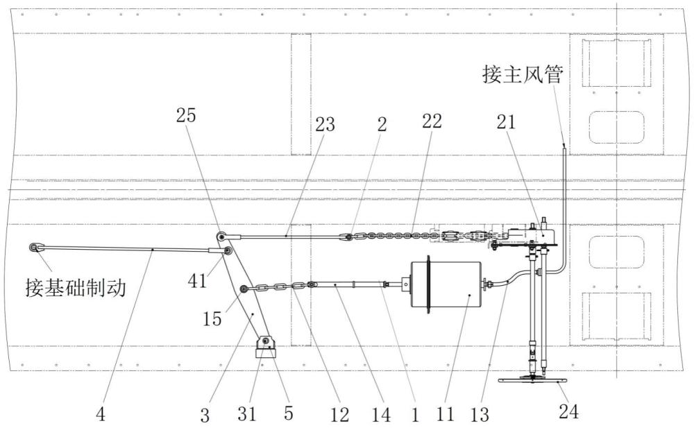 一种铁路货车自动、手动叠加式驻车制动系统及方法与流程