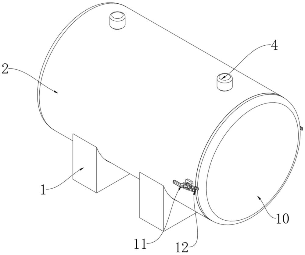 缓冲式抗水击储罐加热器的制作方法
