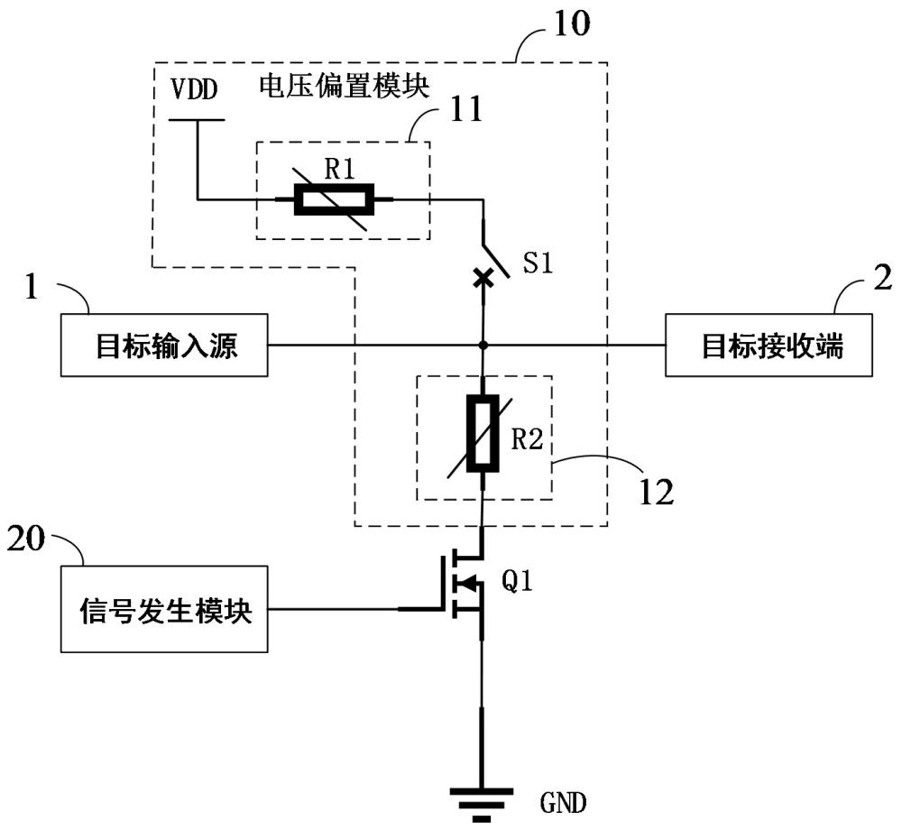 一种故障模拟量注入测试电路及ESSD测试装置的制作方法