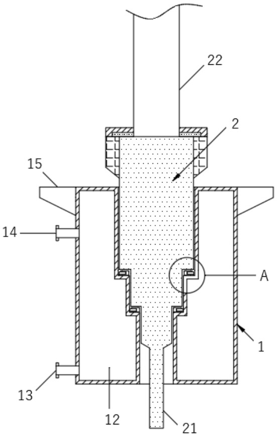 基于气辅成型的气针密封结构的制作方法